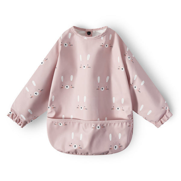 Long Sleeve Feeding Smock - Bunny