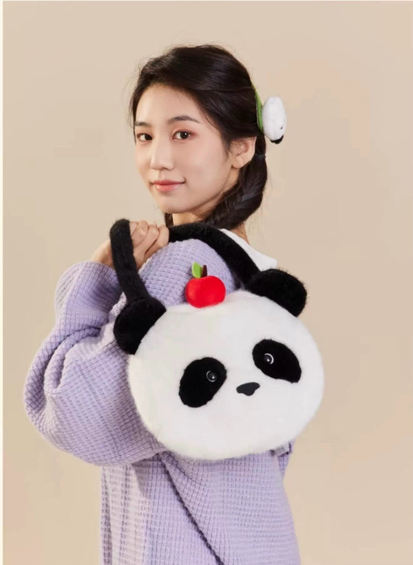 Plush Panda Tote Bag