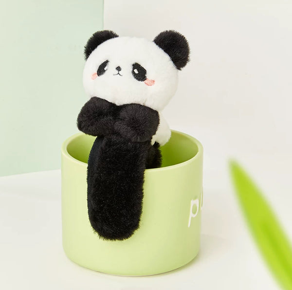 Plush Panda Slap Bracelet -Small