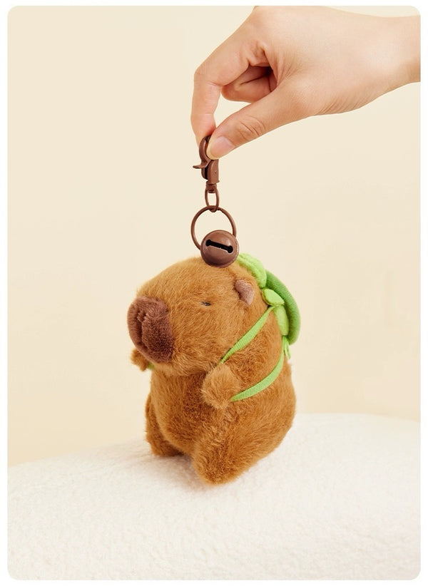 Plush Capybara Keychain