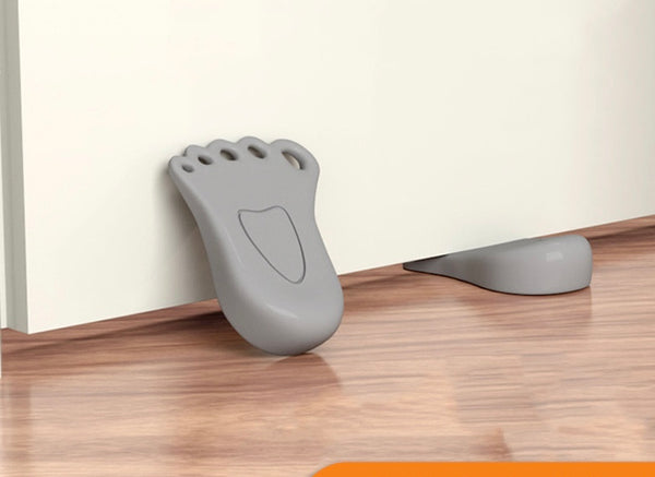 Foot-Shaped Door Wedge