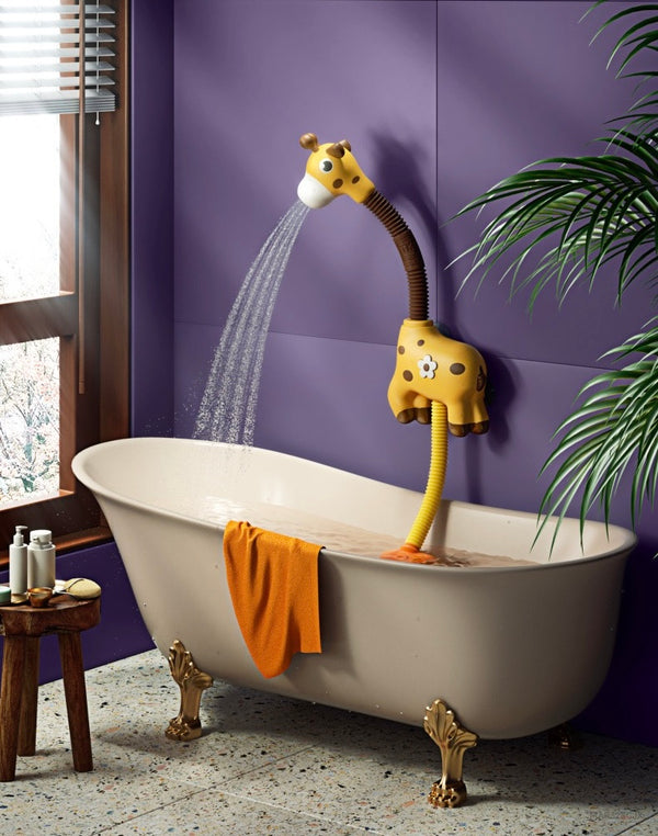 Giraffe Watering Bath Toy