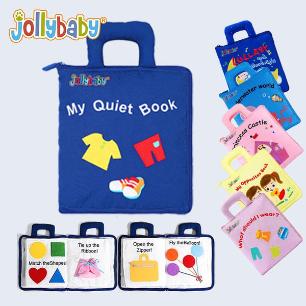 My Quiet Book Series - Washable Fabric Activity Book