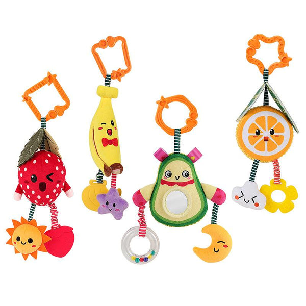 Handbell Rattles for Stroller or Car Seat